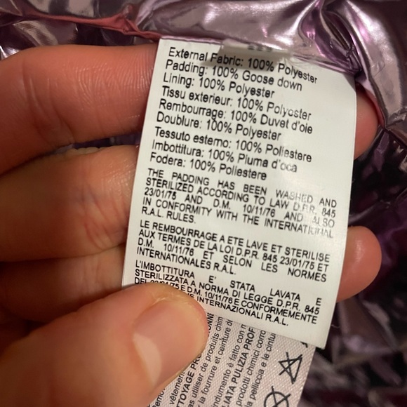 100% Goose Down Jacket - Flo Clo Italy - Picture 9 of 9